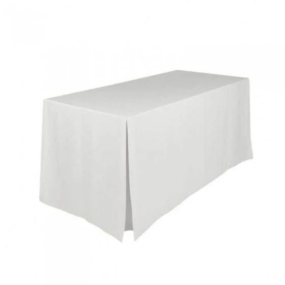 Null Gastro Uzal Konferenz Tischhusse, Hussen Biertischhusse Für Konferenz, Hochzeit Und Event Weiß 140 X 70 Cm 2 Null Gastro Uzal Konferenz Tischhusse, Hussen Biertischhusse Für Konferenz, Hochzeit Und Event Weiß 140 X 70 Cm – Bild 2