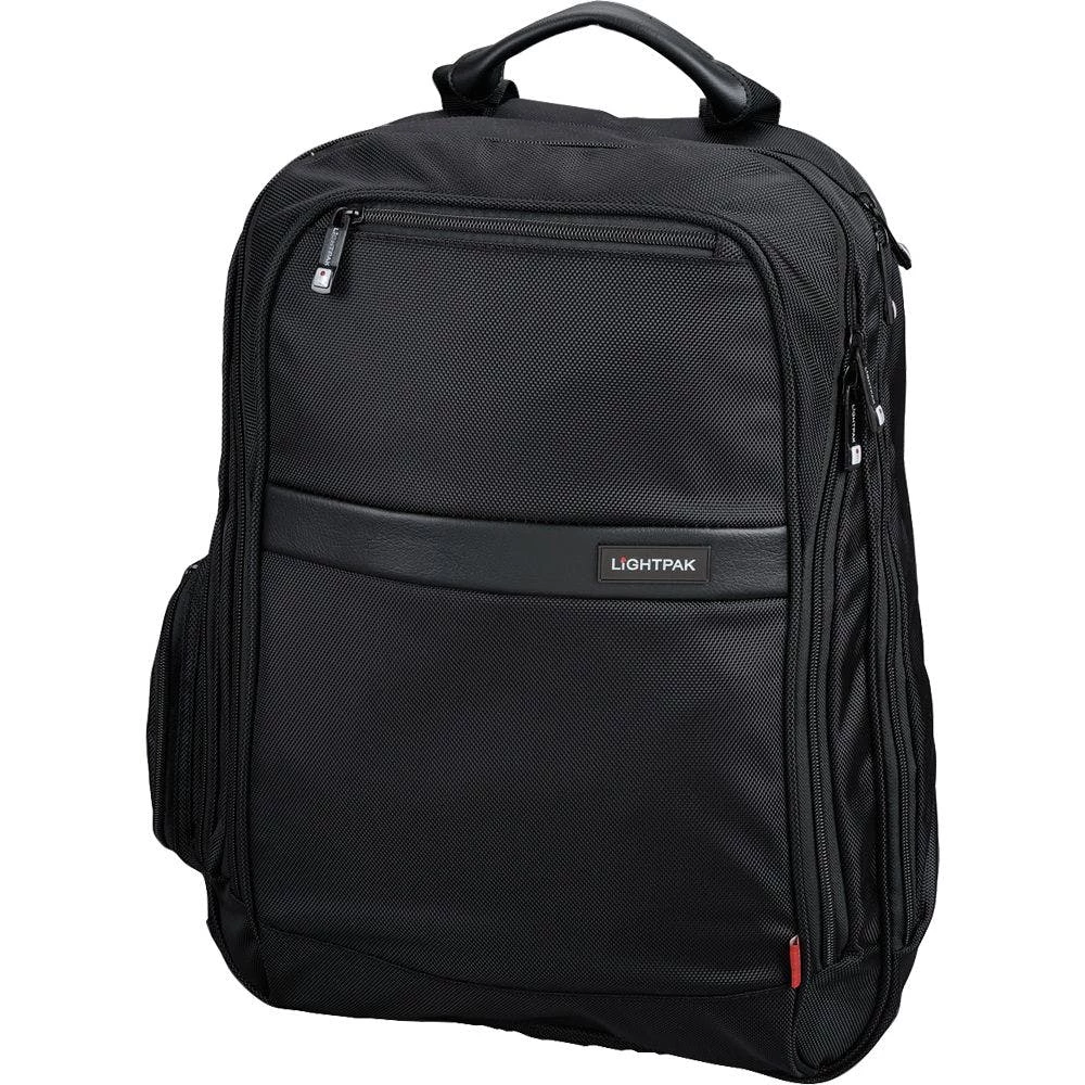 Null LIGHTPAK® Laptop-Rucksack Executive Line/ 46103, B45xH35xT16 Cm, Schwarz 6000 G 1 Null LIGHTPAK® Laptop-Rucksack Executive Line/ 46103, B45xH35xT16 Cm, Schwarz 6000 G