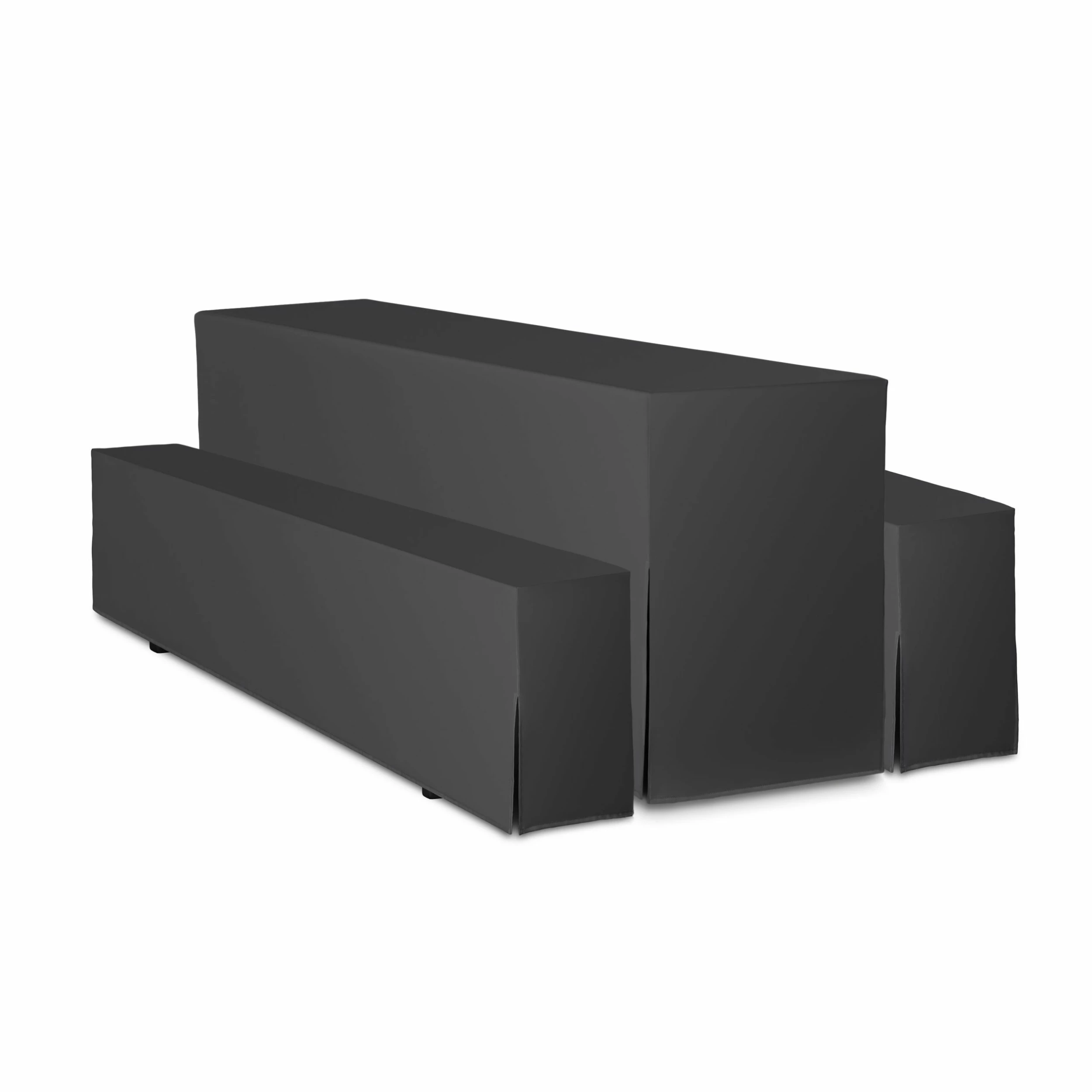 Null TexDeko Biertischhusse Premium Für Bierzeltgarnitur 220 X 50cm Blickdicht Waschbar Nur Tisch (Anthrazit) 6 Null TexDeko Biertischhusse Premium Für Bierzeltgarnitur 220 X 50cm Blickdicht Waschbar Nur Tisch (Anthrazit) – Bild 6