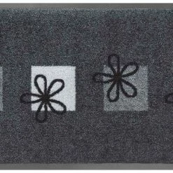 Null Fussmatte- Blumen 80x40cm
