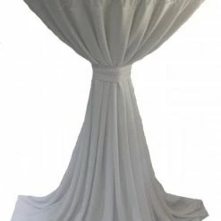 Null Gastro Uzal Stehtischhusse Mit Schleife Set 2 Teilig In Weiß 80-100 Cm Rund -Lightpak Shop 57cc7036 5927 4c4d 9bc4 a777c567eacd