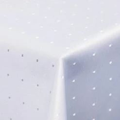 Null Punkte Damast Tischdecke, Eckig, 135x200 Cm, Von First-Tex, Dunkelbraun, Pflegeleicht, Hochwertig, Bügelarm, Farbecht -Lightpak Shop 605936ce edc0 4ecf 9849 b823167f3810 3