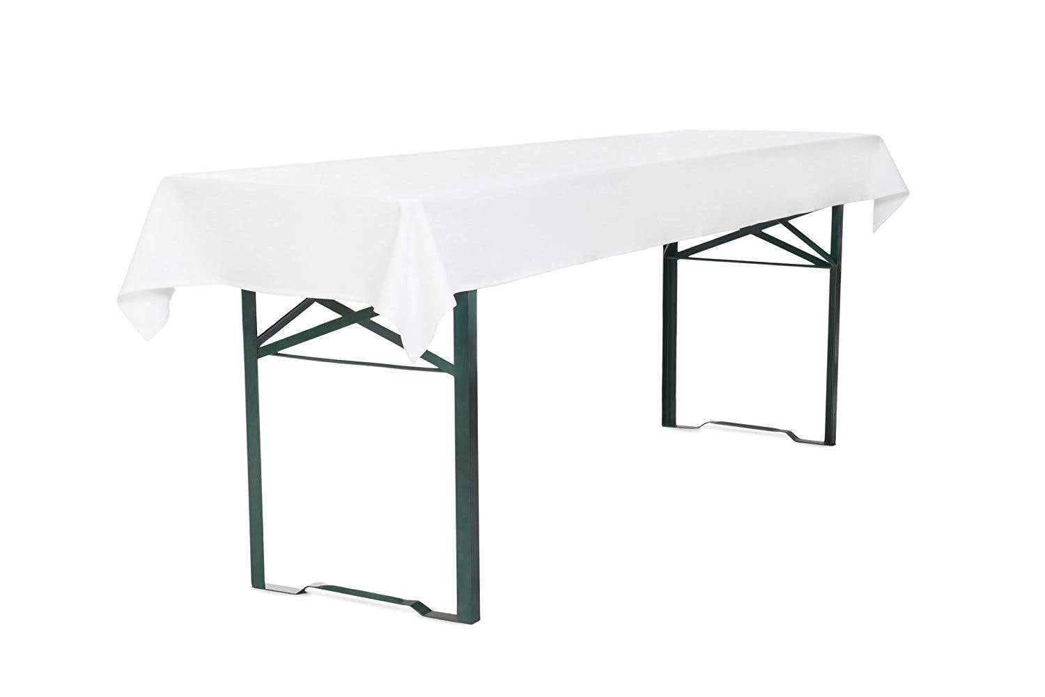 Null TexDeko Tischdecke Für Bierzeltgarnitur 250 X 100 Cm Biertischdecke Blickdicht Waschbar & Wiederverwendbar In Premium Qualität (Weiß) 1 Null TexDeko Tischdecke Für Bierzeltgarnitur 250 X 100 Cm Biertischdecke Blickdicht Waschbar & Wiederverwendbar In Premium Qualität (Weiß)
