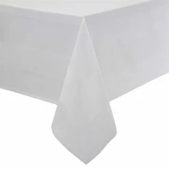 Null Gastronoble Mitre Luxury Satin Band Tischdecke Weiß 137cm