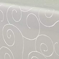 Null First-Tex, Ornament Damast Tischdecke, 160x260 Cm, Oval, Creme, Pflegeleicht, Hochwertig, Bügelarm, Schnelltrocknend -Lightpak Shop 83286995 4f59 430c a214 5194d65c4b81 9