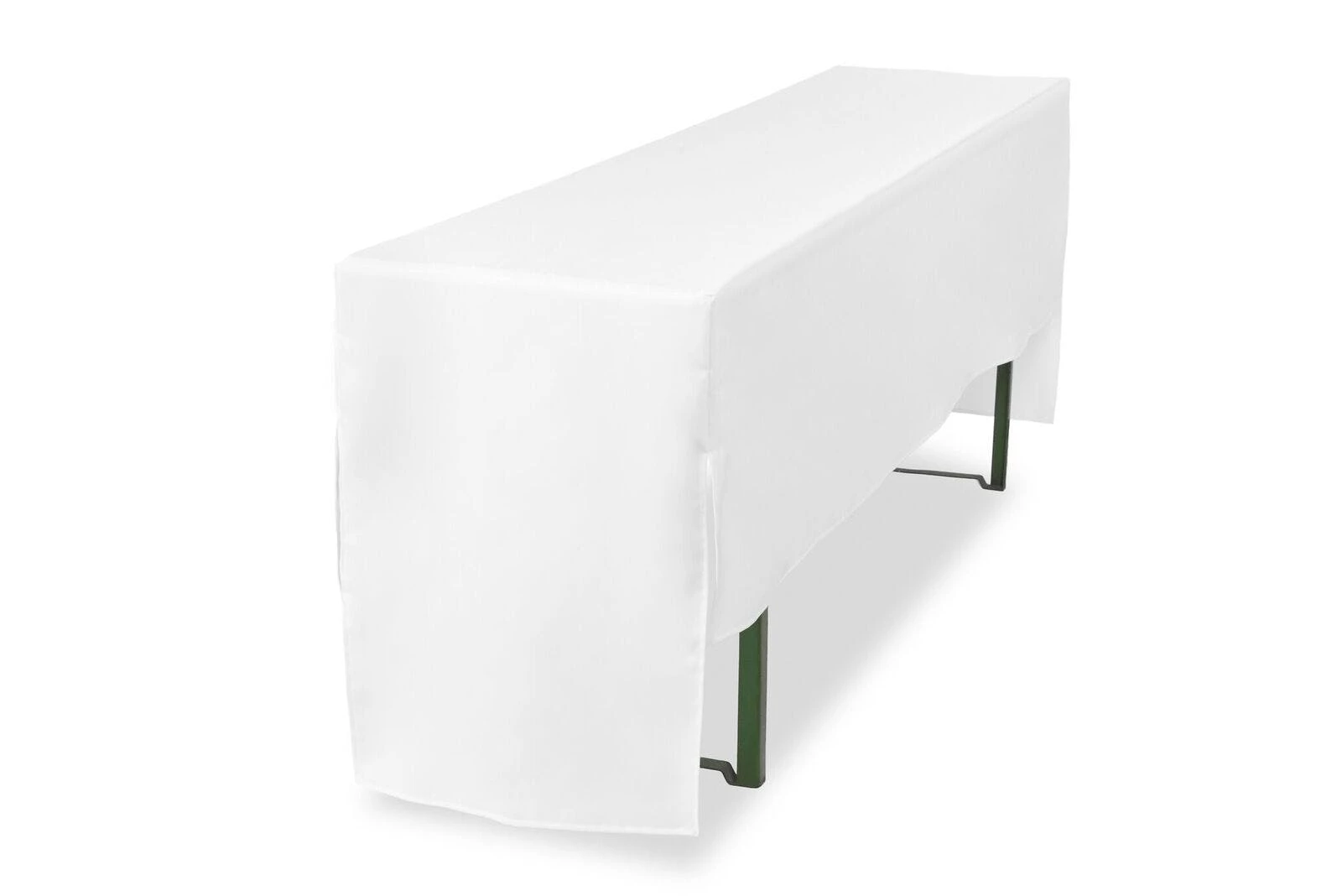 Null TexDeko Biertischhusse Für Bierzeltgarnitur 220x50cm Premium PRO 3/4 Lang Mit Beinfreiheit Blickdicht Waschbar (Creme) 3 Null TexDeko Biertischhusse Für Bierzeltgarnitur 220x50cm Premium PRO 3/4 Lang Mit Beinfreiheit Blickdicht Waschbar (Creme) – Bild 3