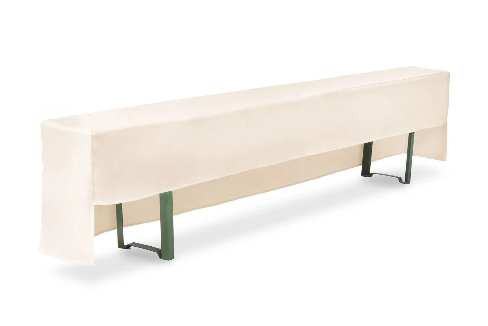 Null TexDeko Bierbankhusse Premium PRO Gepolstert Für Bierzeltgarnitur 220cm Blickdicht Strapazierfähig Festzeltgarnitur Husse (Weiß + Polsterung) 3 Null TexDeko Bierbankhusse Premium PRO Gepolstert Für Bierzeltgarnitur 220cm Blickdicht Strapazierfähig Festzeltgarnitur Husse (Weiß + Polsterung) – Bild 3