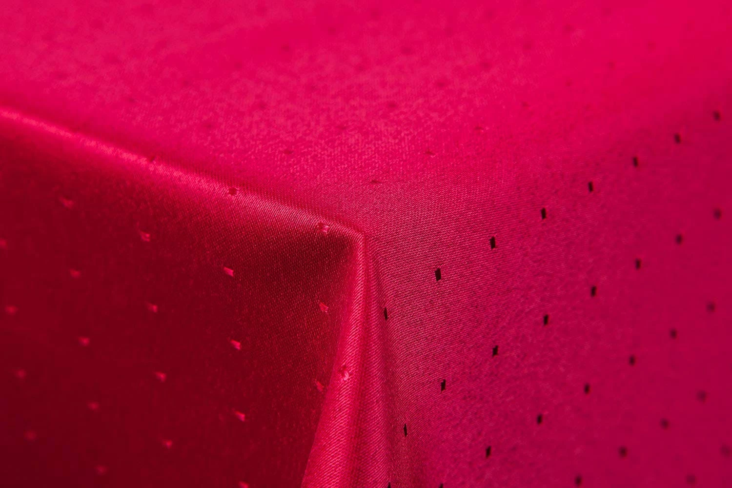 Null Punkte Damast Tischdecke, Eckig, 110x160 Cm, Von First-Tex, Grau, Pflegeleicht, Hochwertig, Bügelarm, Schnelltrocknend 7 Null Punkte Damast Tischdecke, Eckig, 110x160 Cm, Von First-Tex, Grau, Pflegeleicht, Hochwertig, Bügelarm, Schnelltrocknend – Bild 7