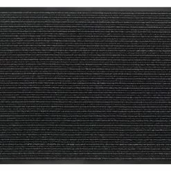Null Schmutzfangmatte Fussmatte Waschbar Anthrazit 120 X 80 Waschbar Streifendesign