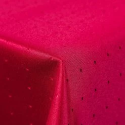 Null Punkte Damast Tischdecke, Eckig, 110x110 Cm, Von First-Tex, Dunkelrot, Pflegeleicht, Hochwertig, Bügelarm, Farbecht -Lightpak Shop eb6d511f 5d78 4d2c 8318 852252d6eecf 5