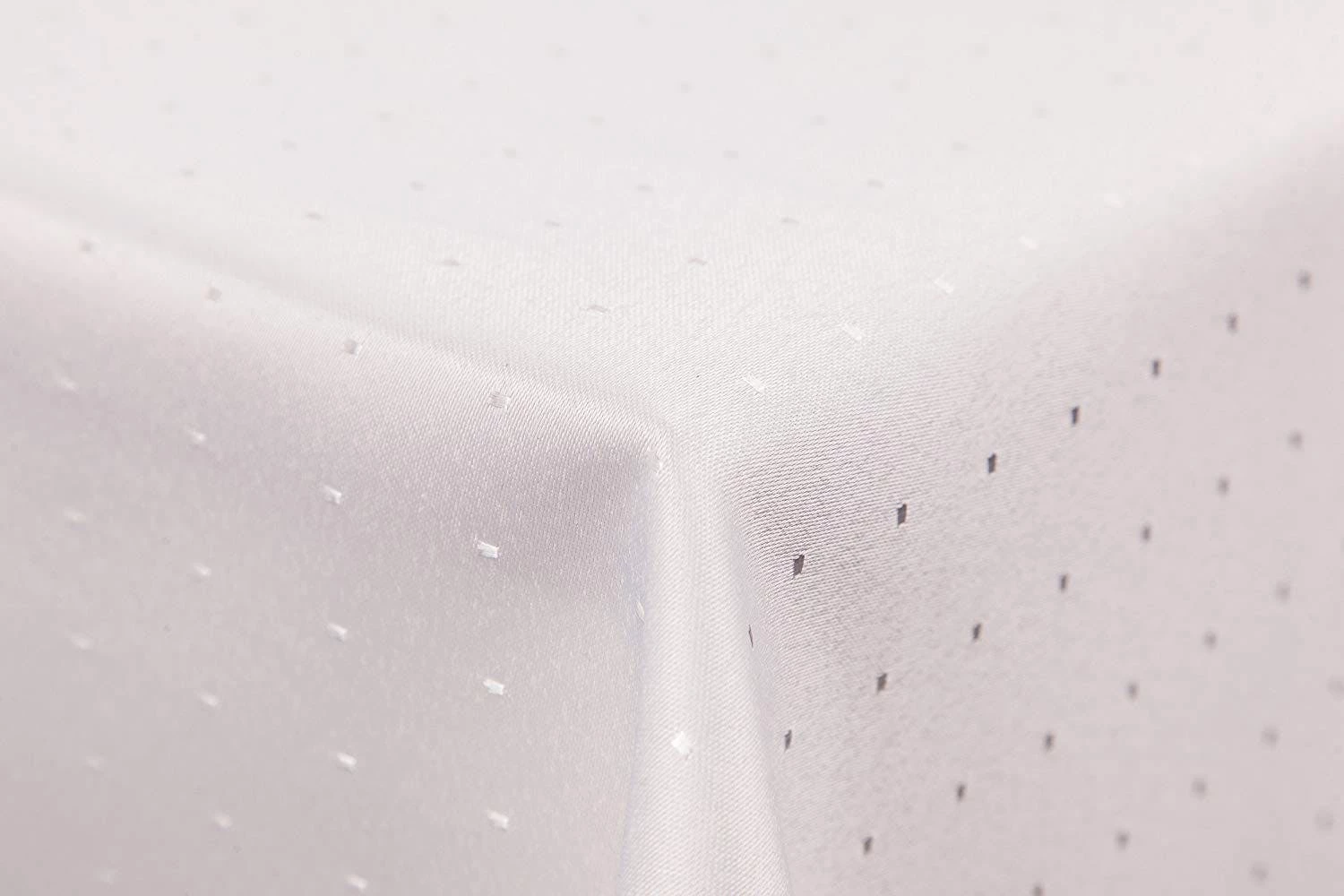 Null Punkte Damast Tischdecke Eckig 130x340 Cm Von First-Tex Champagner, Pflegeleicht, Hochwertig, Bügelarm, Schnelltrocknend 5 Null Punkte Damast Tischdecke Eckig 130x340 Cm Von First-Tex Champagner, Pflegeleicht, Hochwertig, Bügelarm, Schnelltrocknend – Bild 5