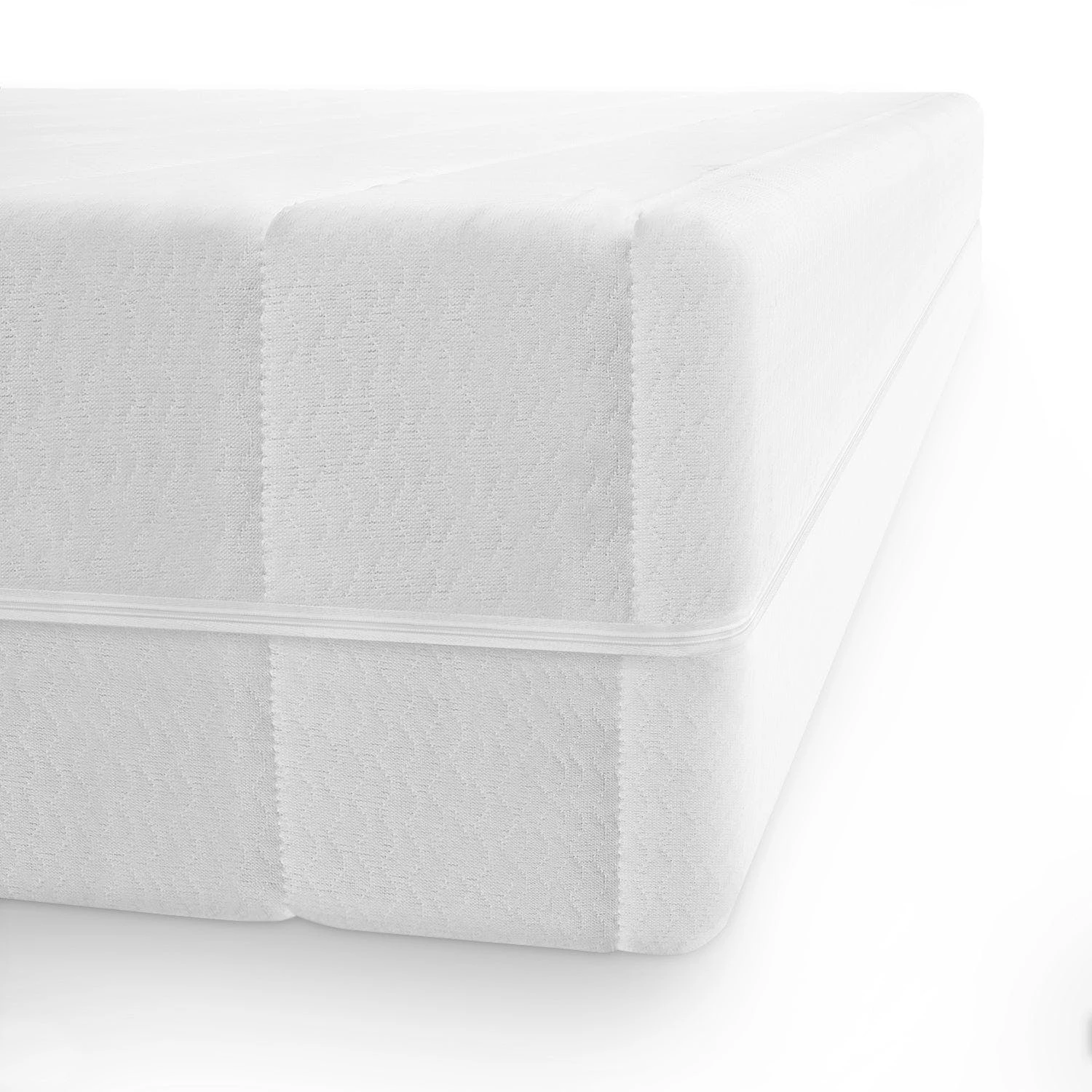 Null Kaltschaummatratze H2/H3 Mit Ergonomischer Körperanpassung – 140x200, Punktelastischer Kaltschaum, Atmungsaktiv, Waschbarer Bezug 4 Null Kaltschaummatratze H2/H3 Mit Ergonomischer Körperanpassung – 140x200, Punktelastischer Kaltschaum, Atmungsaktiv, Waschbarer Bezug – Bild 4