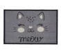Null Fußmatte Innen Matte Impression+ Meow Grey 40 X 60 Cm Anti-Rutsch