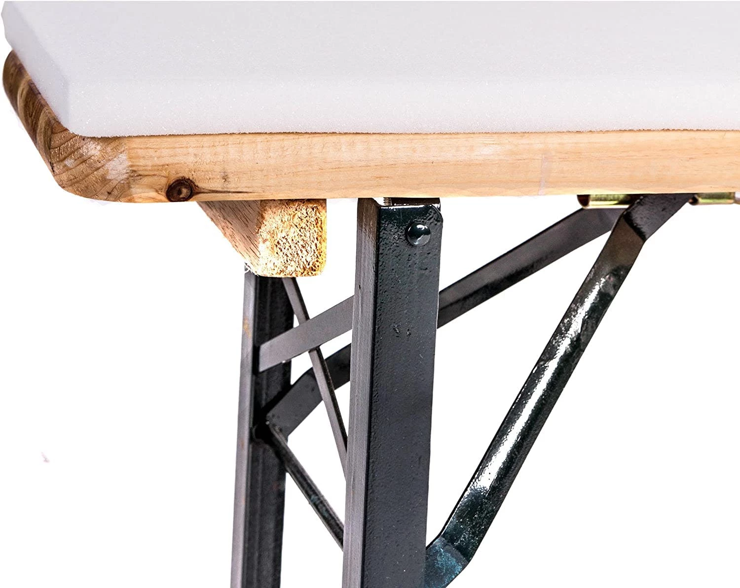 Null TexDeko Bierbankhusse Premium PRO Gepolstert Für Bierzeltgarnitur 220cm Blickdicht Strapazierfähig Festzeltgarnitur Husse (Weiß + Polsterung) 6 Null TexDeko Bierbankhusse Premium PRO Gepolstert Für Bierzeltgarnitur 220cm Blickdicht Strapazierfähig Festzeltgarnitur Husse (Weiß + Polsterung) – Bild 6